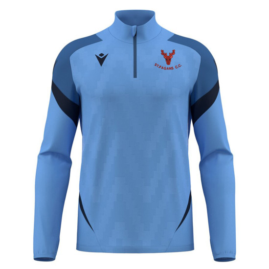 St Fagans CC - Hollow 1/4 Zip (Indigo Sky)