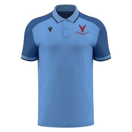 St Fagans CC - Echoes polo (Indigo Sky)