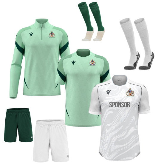 Maillot Entraînement Barry Town – Macron – Rouge – Taille S Adulte – Occasion