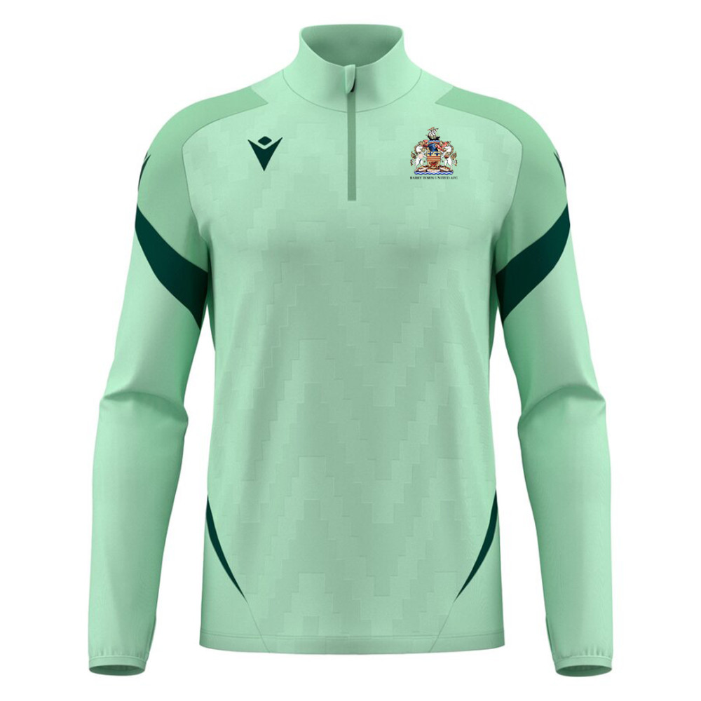 Barry Town United AFC - Hollow quarter zip (Mint)