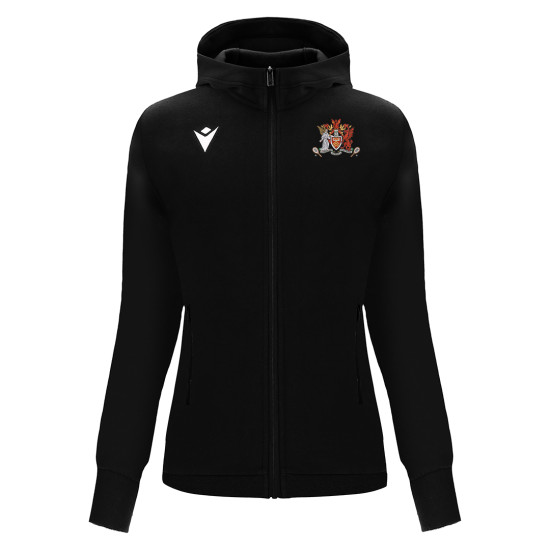 Cardiff university squash - Drum Full zip Hoody (Black)