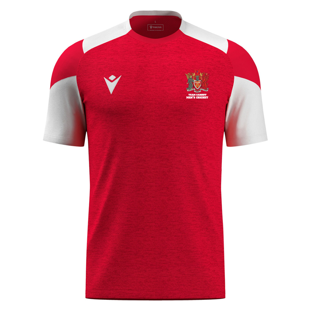 Mens Cricket - Golem shirt (Red/White)