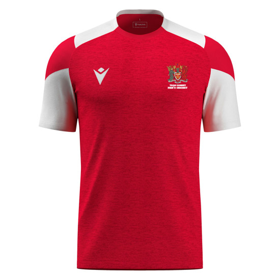 Mens Cricket - Golem shirt (Red/White)