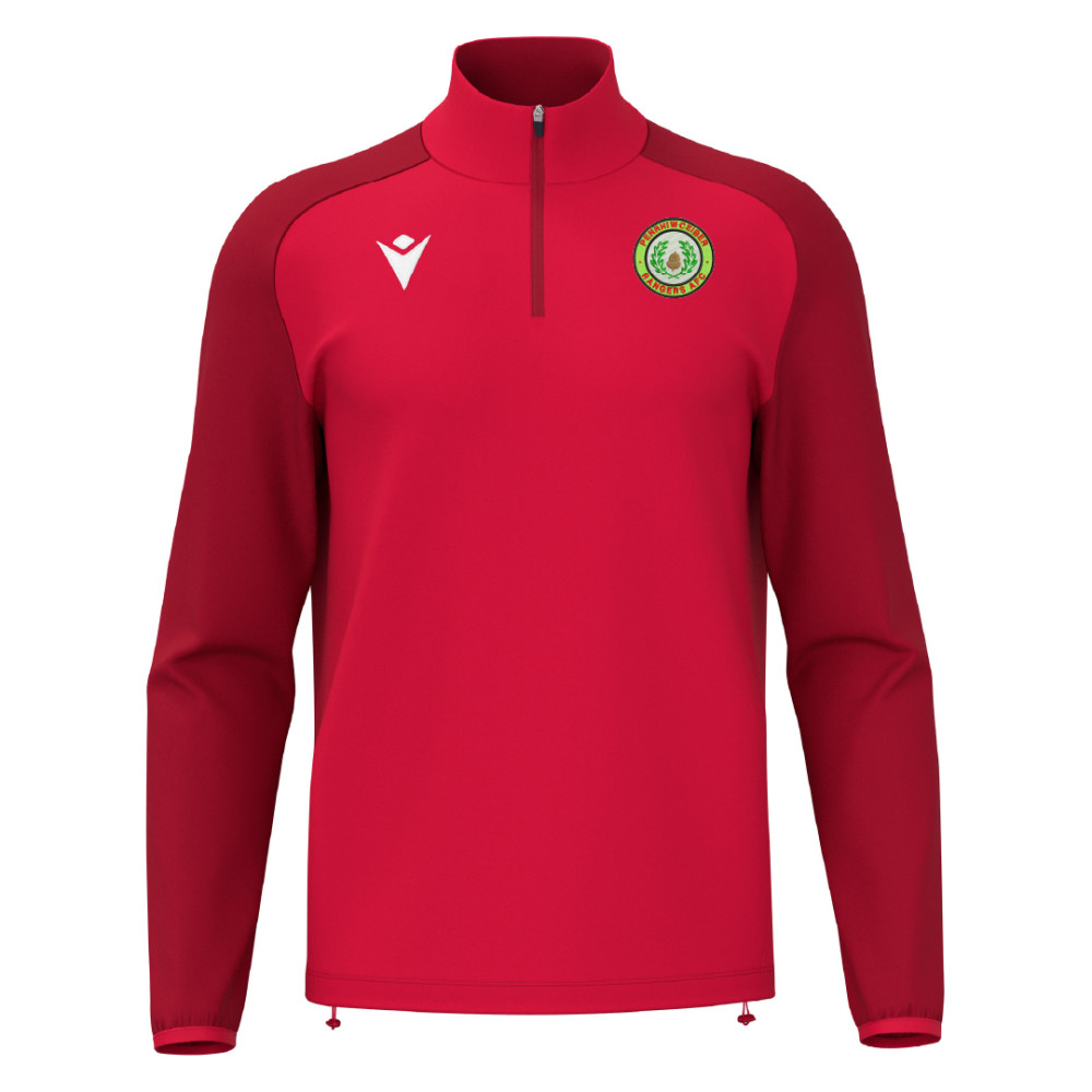 Penrhiwceiber Rangers AFC - Isen 1/4 zip top (Red)