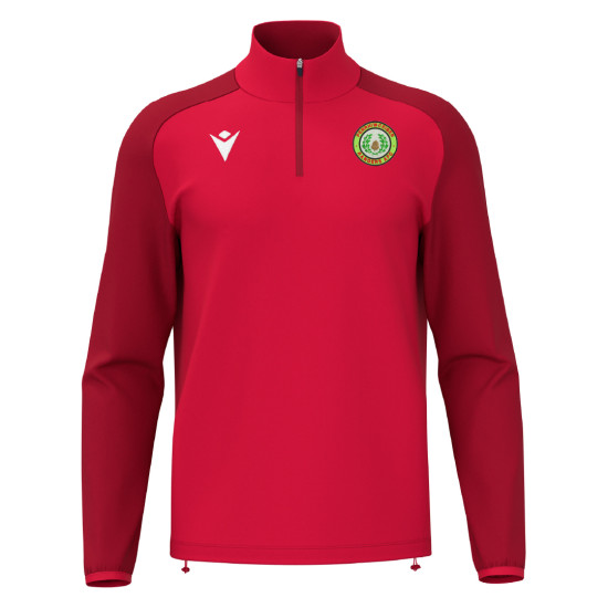 Penrhiwceiber Rangers AFC - Isen 1/4 zip top (Red)