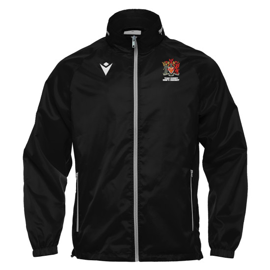 Mens Cricket - PRAIA HERO full zip windbreaker (Black)