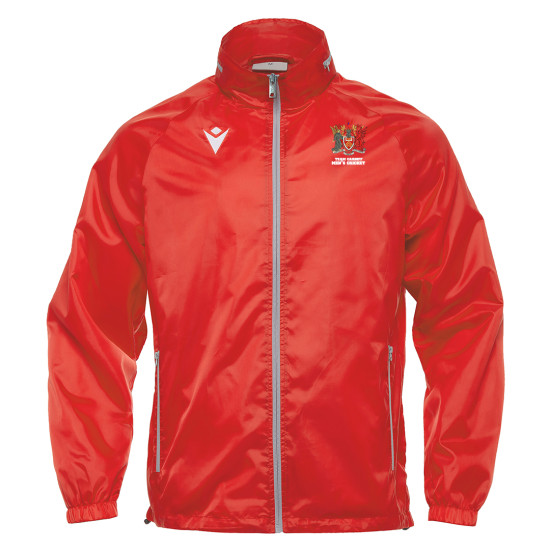 Mens Cricket - PRAIA HERO full zip windbreaker (Red)