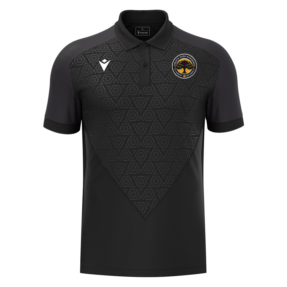 Heath Park Rangers - BALDWIN polo (Black/White) Heath Park Rangers - BALDWIN polo (Black/White)