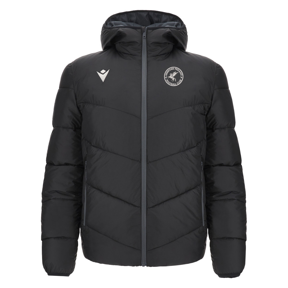 Hereford Pegasus FC - ARCTIC bomber jacket (Black)