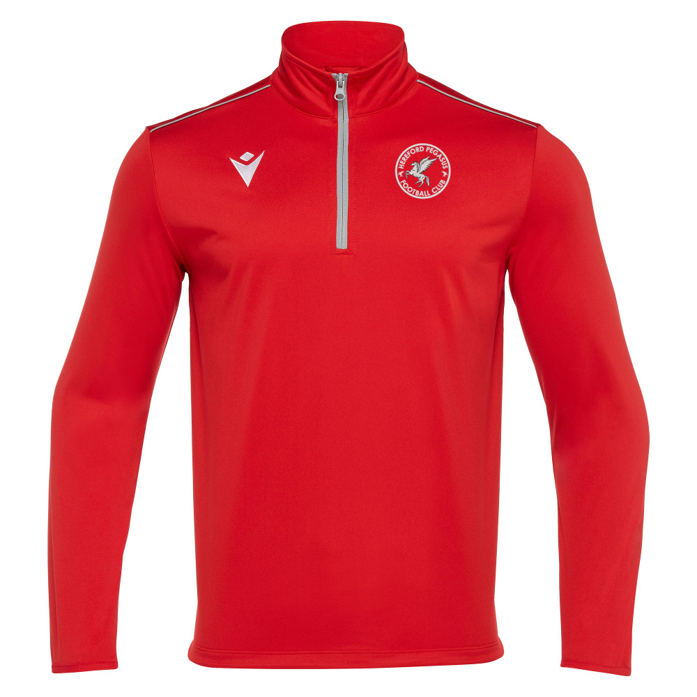 Hereford Pegasus FC - HAVEL 1/4 zip top (Red)
