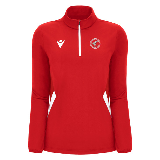 Hereford Pegasus FC - MAIRA 1/4 zip top (Red/White)