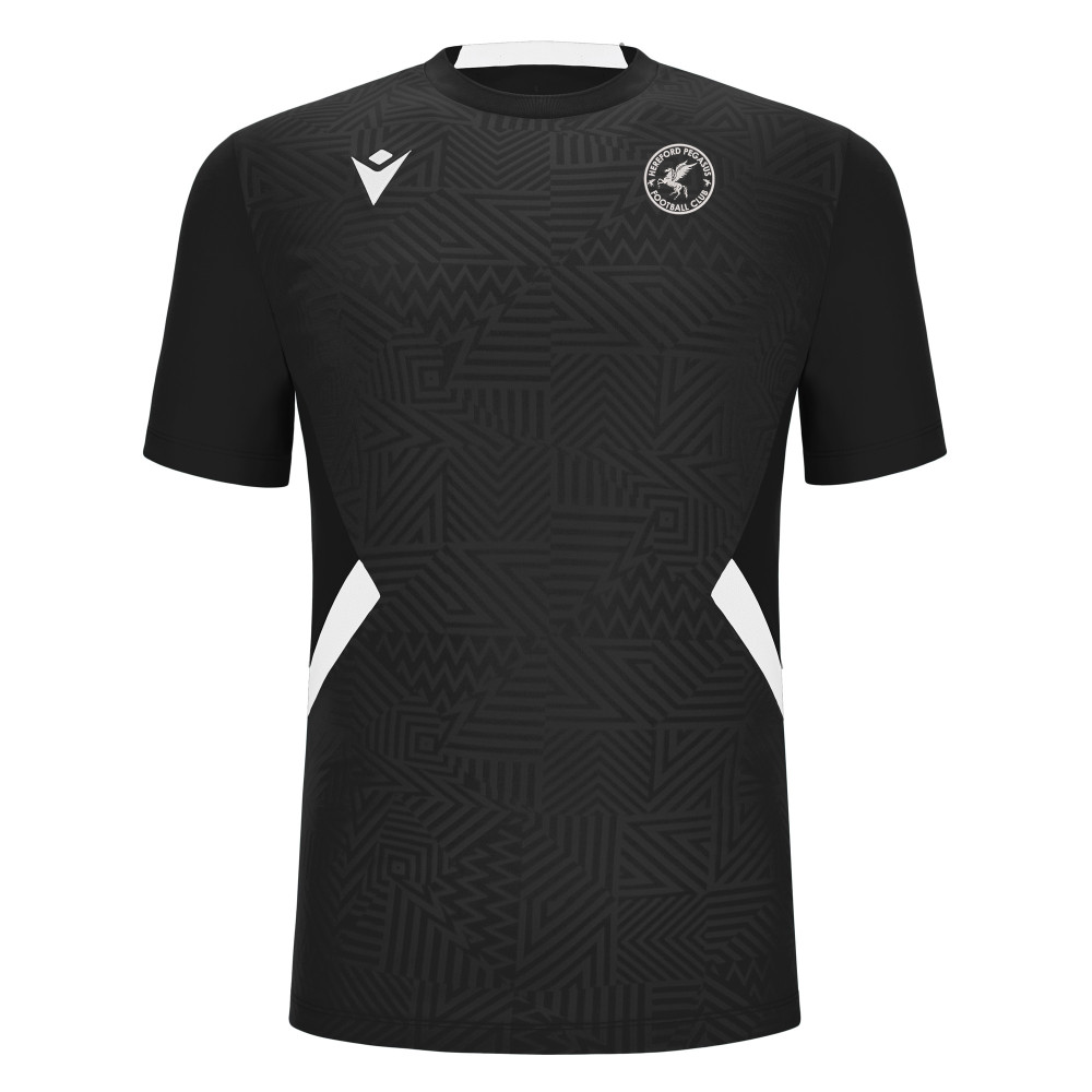 Hereford Pegasus FC - SHEDIR shirt (Black/White)