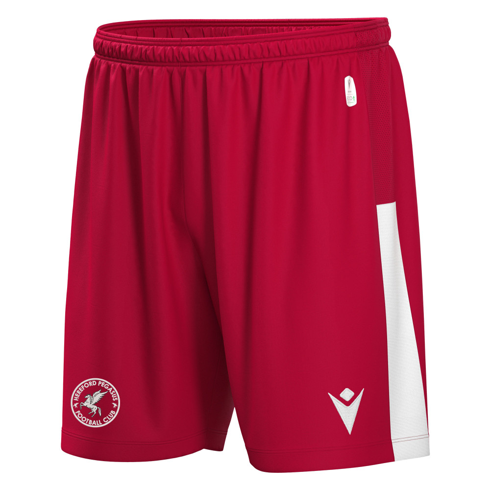 Hereford Pegasus FC - SKARA ECO shorts (Red/White)