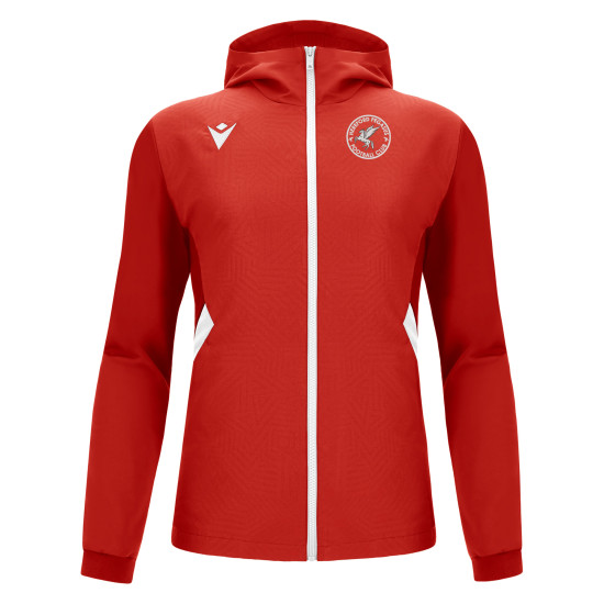 Hereford Pegasus FC - TIAMAT microfiber full zip hoody (Red/White)