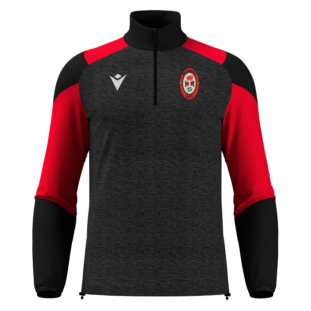Holton Road AFC - CUZCO 1/4 zip top (Black/Red) Holton Road AFC - CUZCO 1/4 zip top (Black/Red)