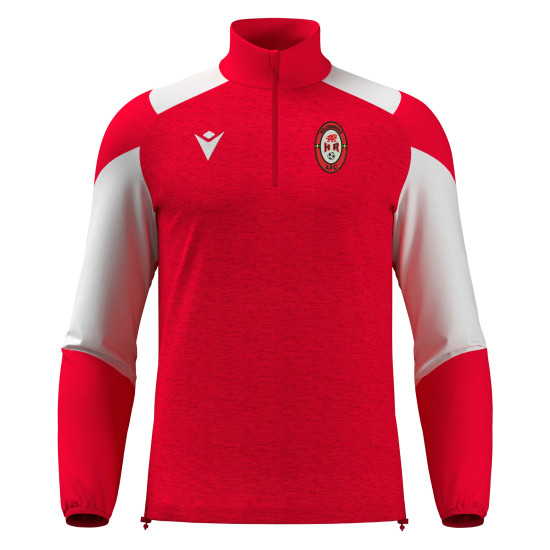 Holton Road AFC - COACH CUZCO 1/4 zip top (Red/White) Holton Road AFC - COACH CUZCO 1/4 zip top (Red/White)