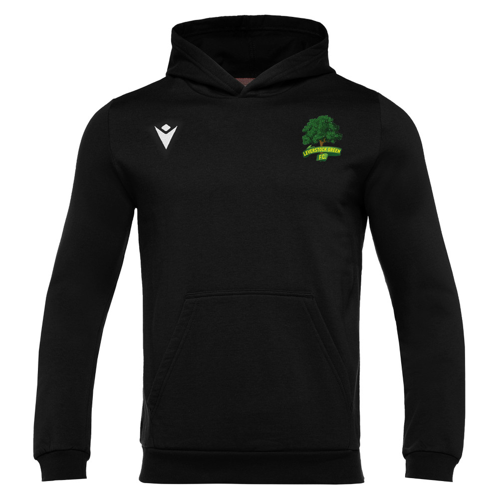 Leverstock Green FC - BANJO HERO hoody (Black) Kids