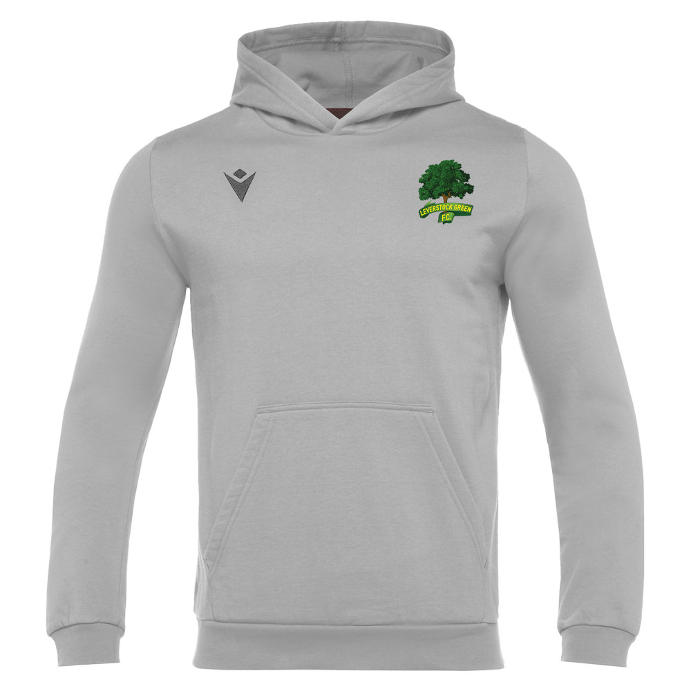 Leverstock Green FC - BANJO HERO hoody (Grey) Kids