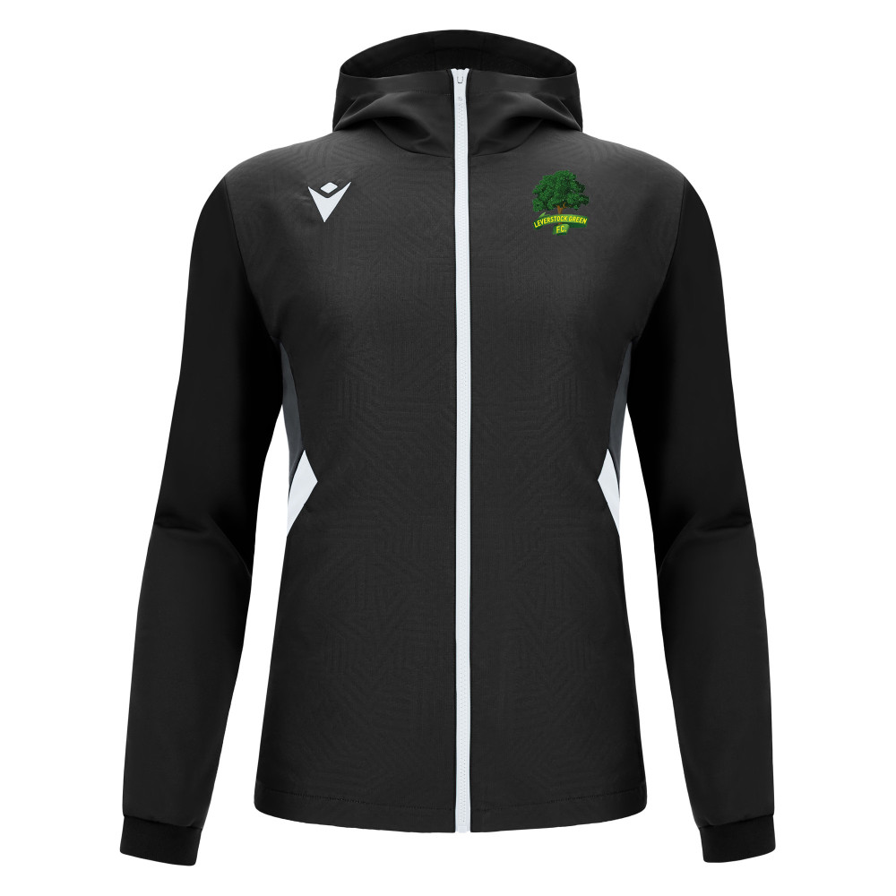 Leverstock Green FC - TIAMAT microfiber full zip hoody (Black) Kids