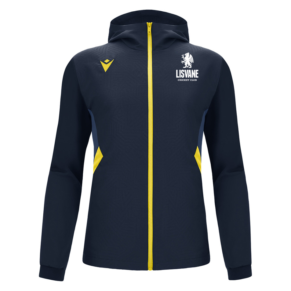 Lisvane CC - TIAMAT microfiber full zip hoody (Navy/Yellow)