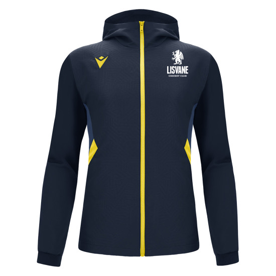 Lisvane CC - TIAMAT microfiber full zip hoody (Navy/Yellow)