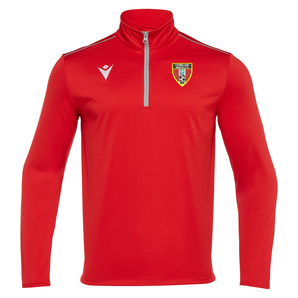 Litherland Remyca FC - HAVEL 1/4 zip top (Red)