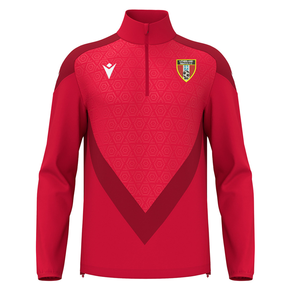 Litherland Remyca FC - ANDUIN 1/4 zip top (Red)