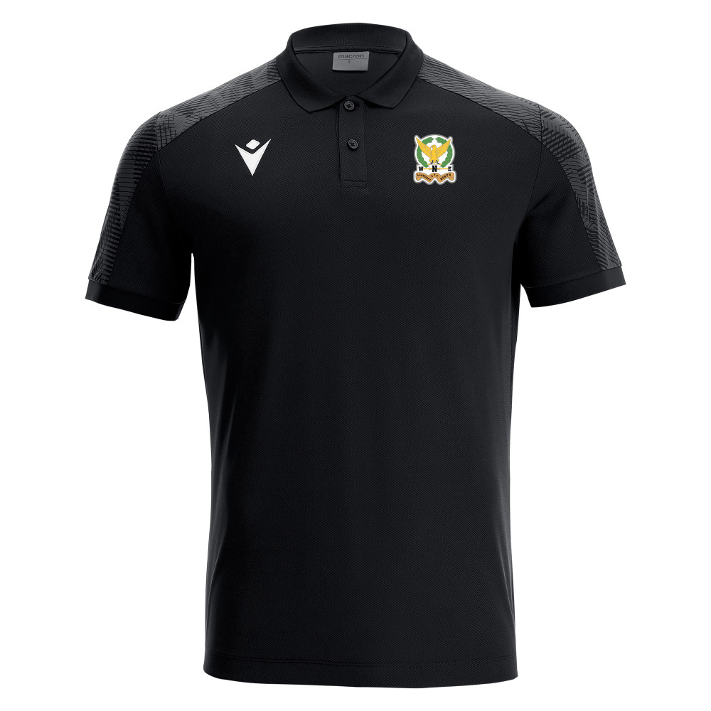 Llandaff North RFC - ROCK polo (Black)