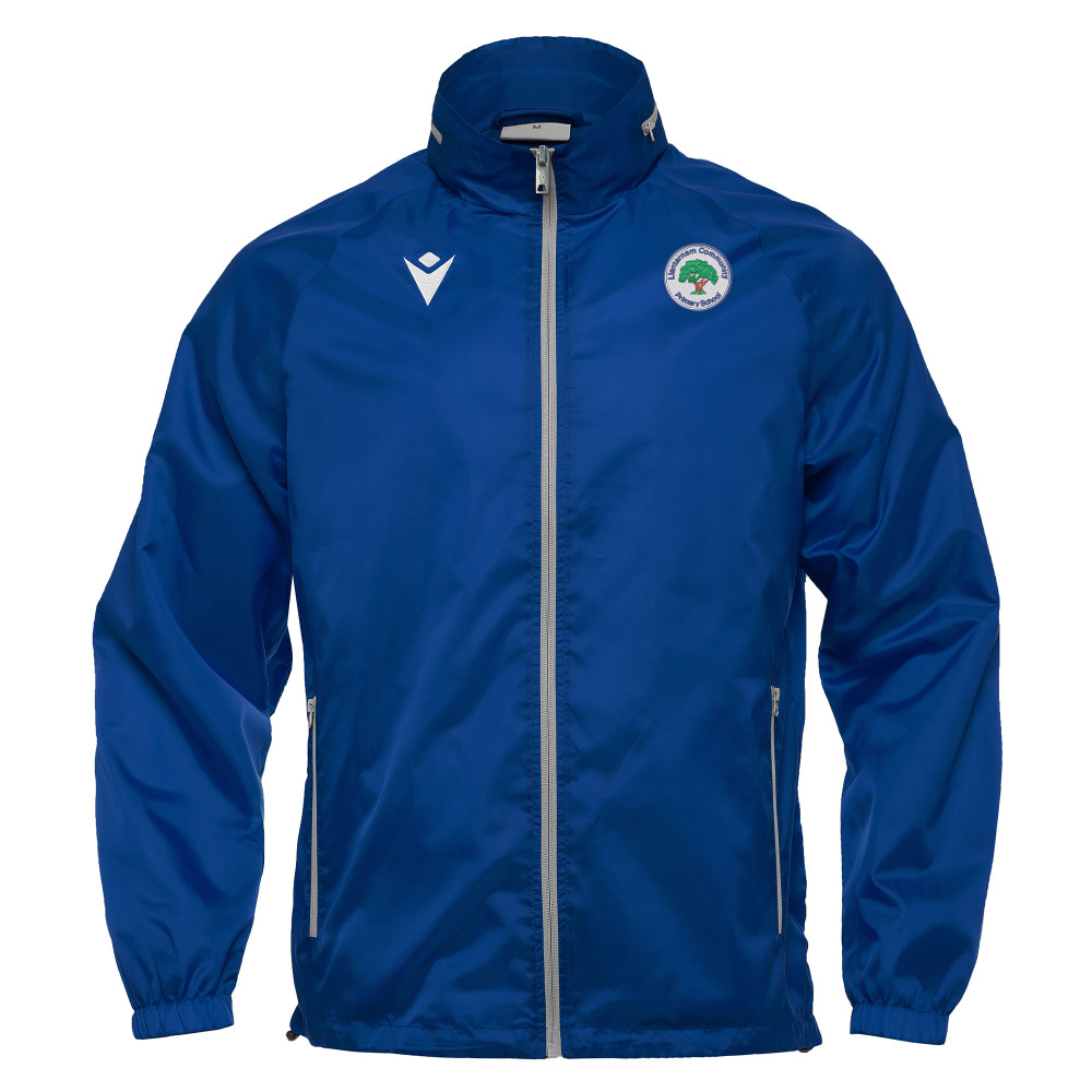 Llantarnam Primary - PRAIA HERO full zip windbreaker (Royal Blue) Llantarnam Primary - PRAIA HERO full zip windbreaker (Royal Blue)