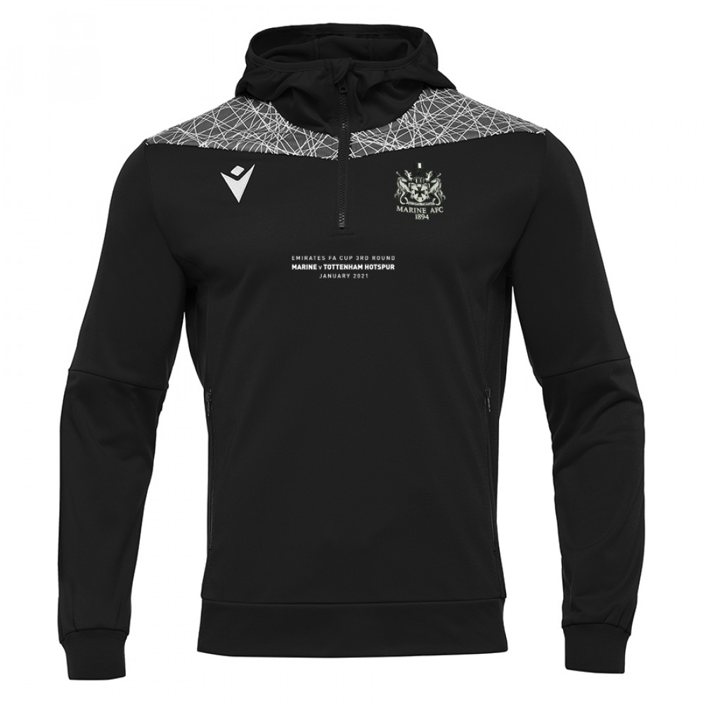 Marine FC - FA CUP Ishtar Hoodie (Black/White)