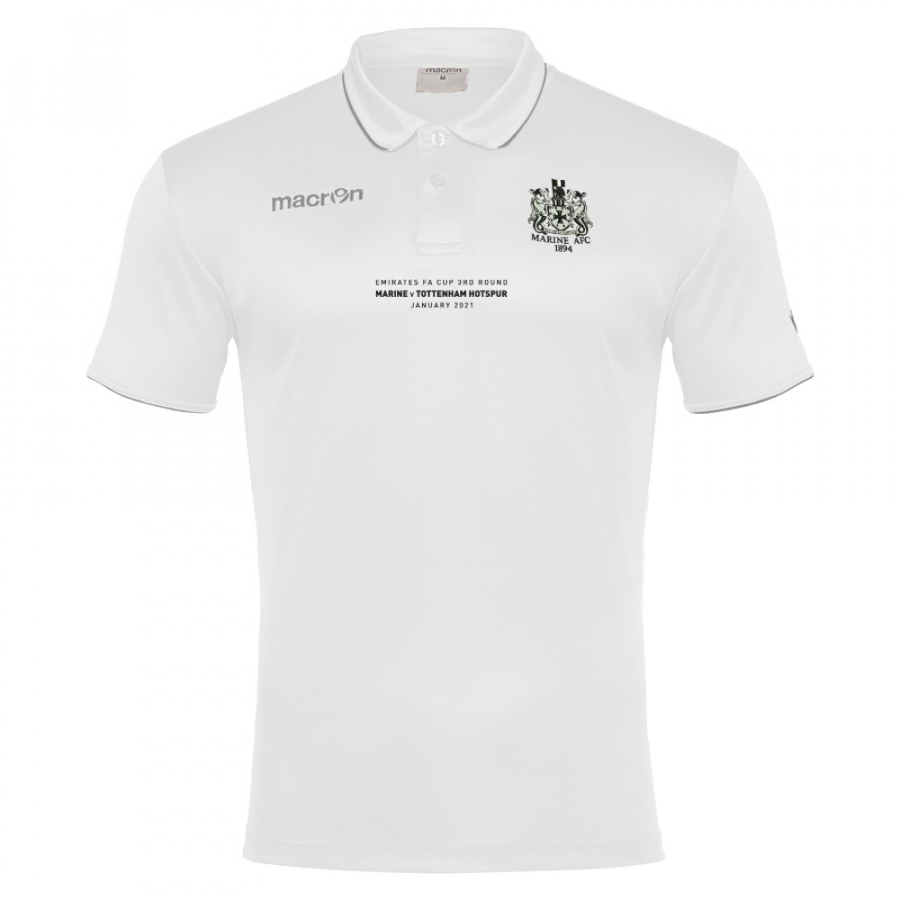 Marine FC - FA CUP Draco Polo (White) Kids