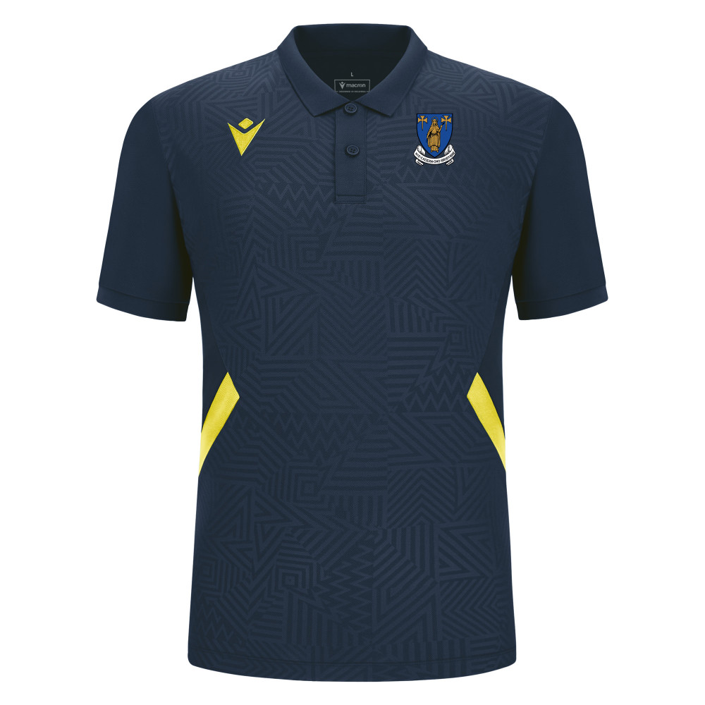 Merthyr Schools Rugby - RAP polo (Navy/Yellow)