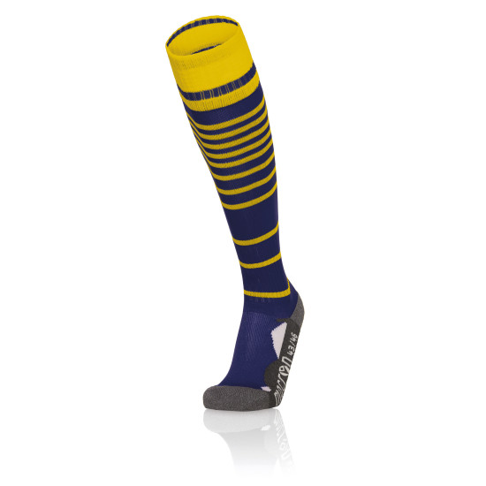 Merthyr Schools Rugby - TARGET socks (Navy/Yellow)