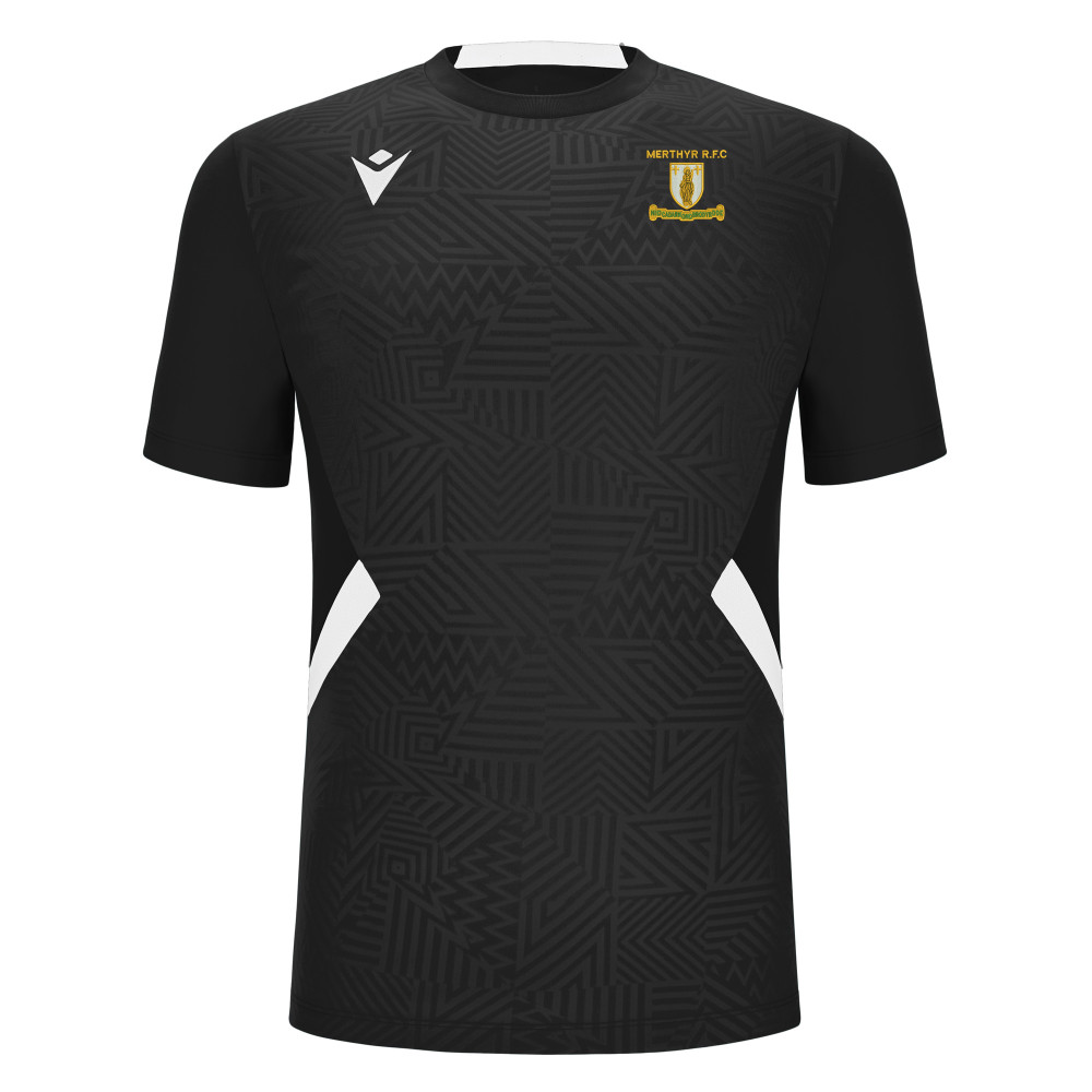 Merthyr RFC - SHEDIR shirt (Black/White) Merthyr RFC - SHEDIR shirt (Black/White)