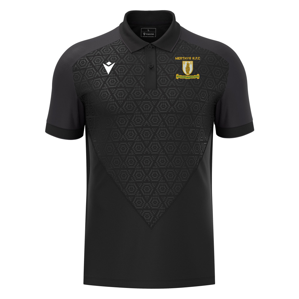 Merthyr RFC - BALDWIN polo (Black) Merthyr RFC - BALDWIN polo (Black)