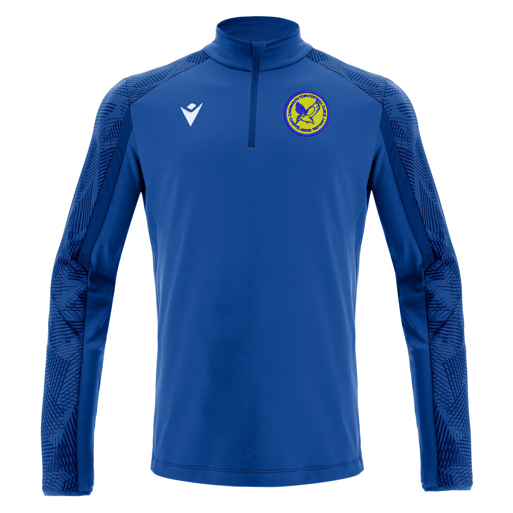Monmouth Town FC - NARYN 1/4 zip top (Royal) 