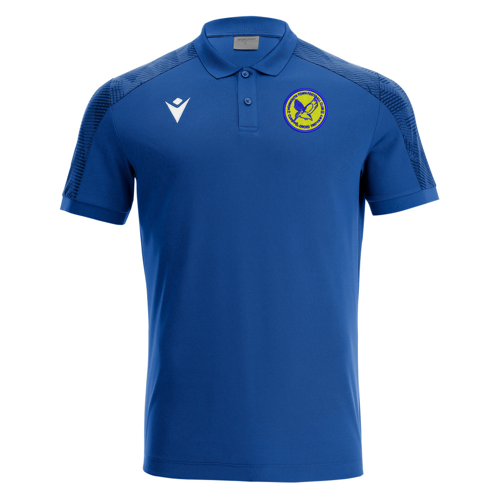 Monmouth Town FC - ROCK polo (Royal) 