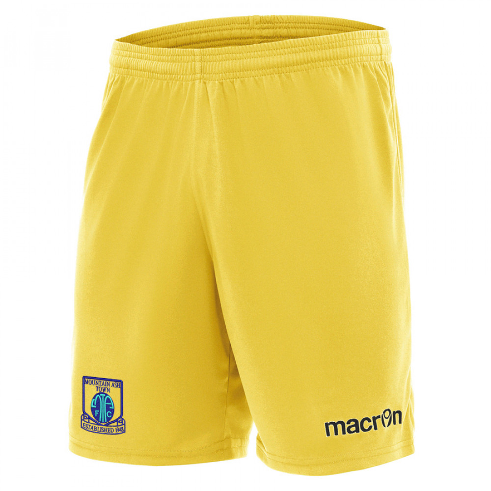 Mount Ash - Away Shorts (Yellow)