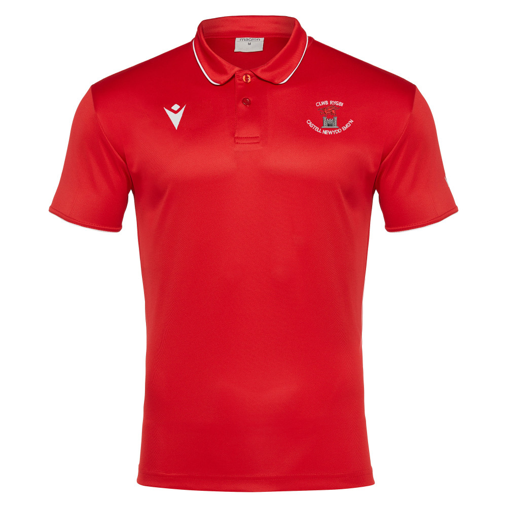 Newcastle Emlyn RFC - DRACO HERO polo (Red)