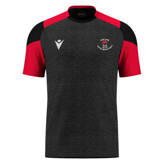 Newcastle Emlyn RFC - GOLEM shirt (Black/Red)