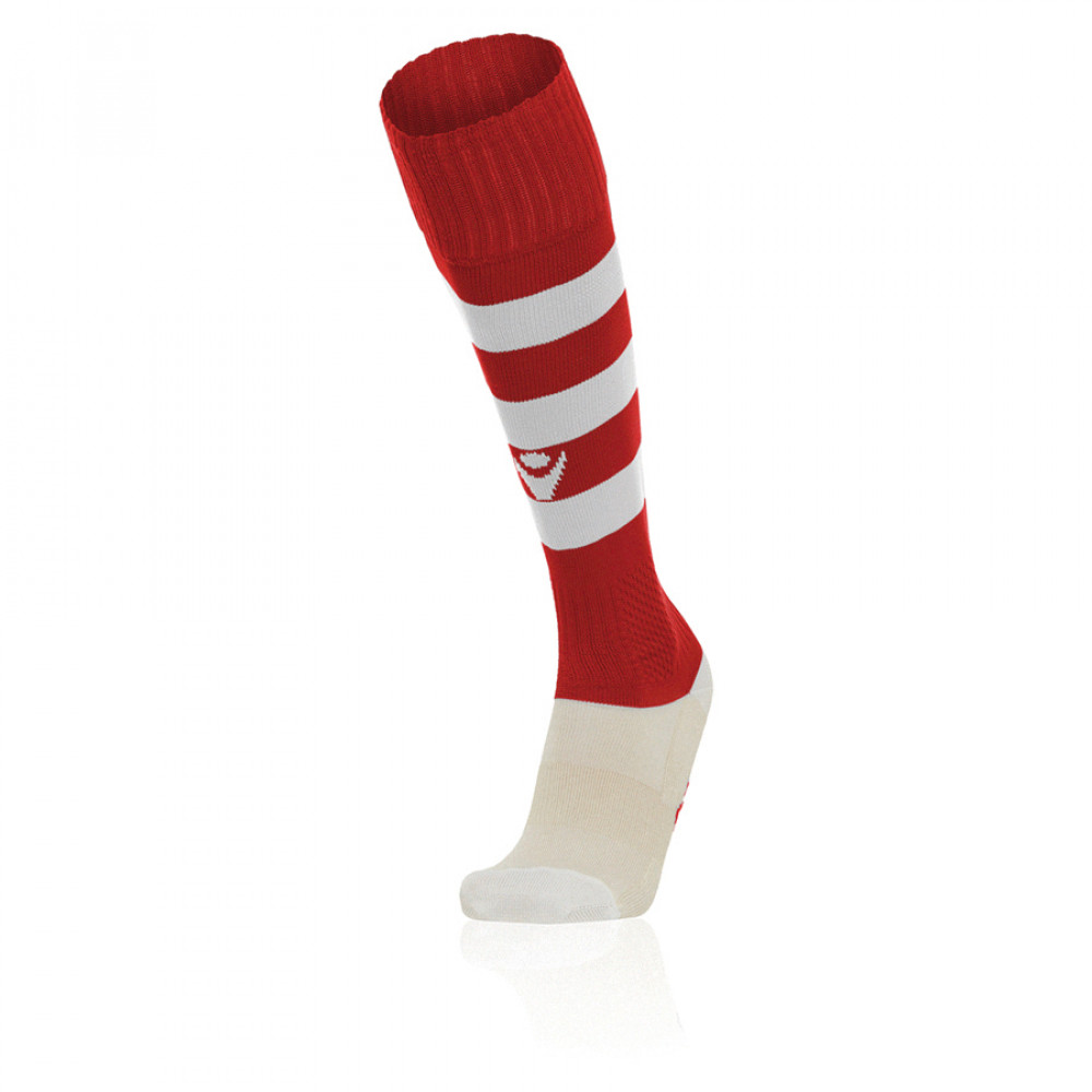 Newcastle Emlyn RFC - Hoop Socks (Red / White) Kids