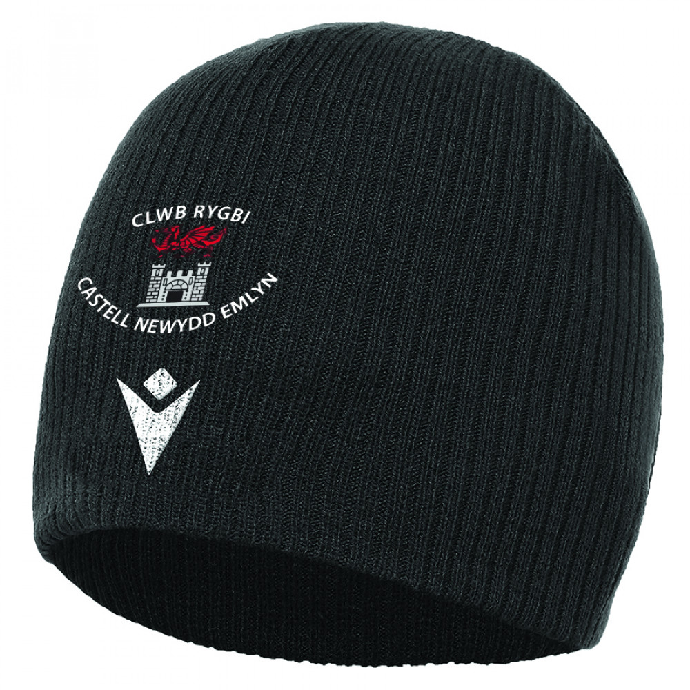 Newcastle Emlyn RFC - Metel Beanie (Black) Kids
