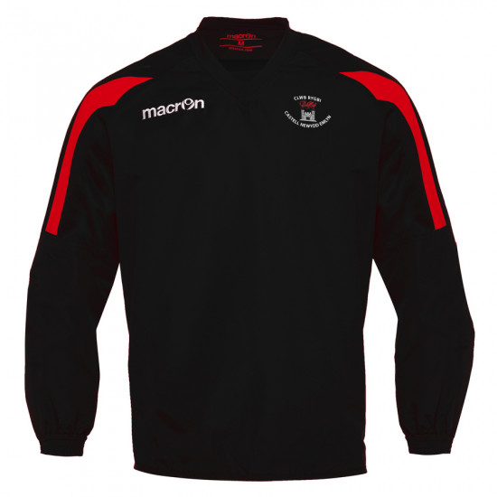 Newcastle Emlyn RFC - Ruby Tackle Top (Black / Red)