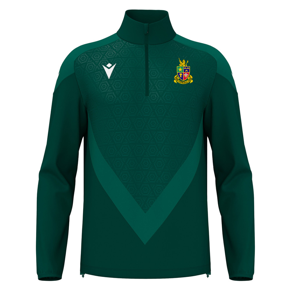 Old Illtydians RFC - ANDUIN 1/4 zip top (Bottle Green) Kids