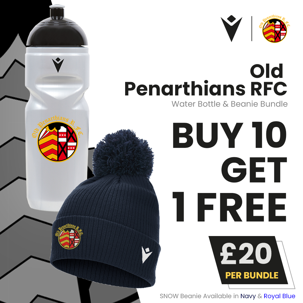 Old Penarthians RFC - Water Bottle & Beanie Bundle