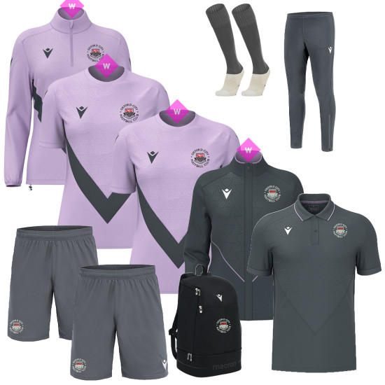 Oxford City FC Velocity - Pack 1 (Women's Fit) Oxford City FC Velocity - Pack 1 (Women's Fit)