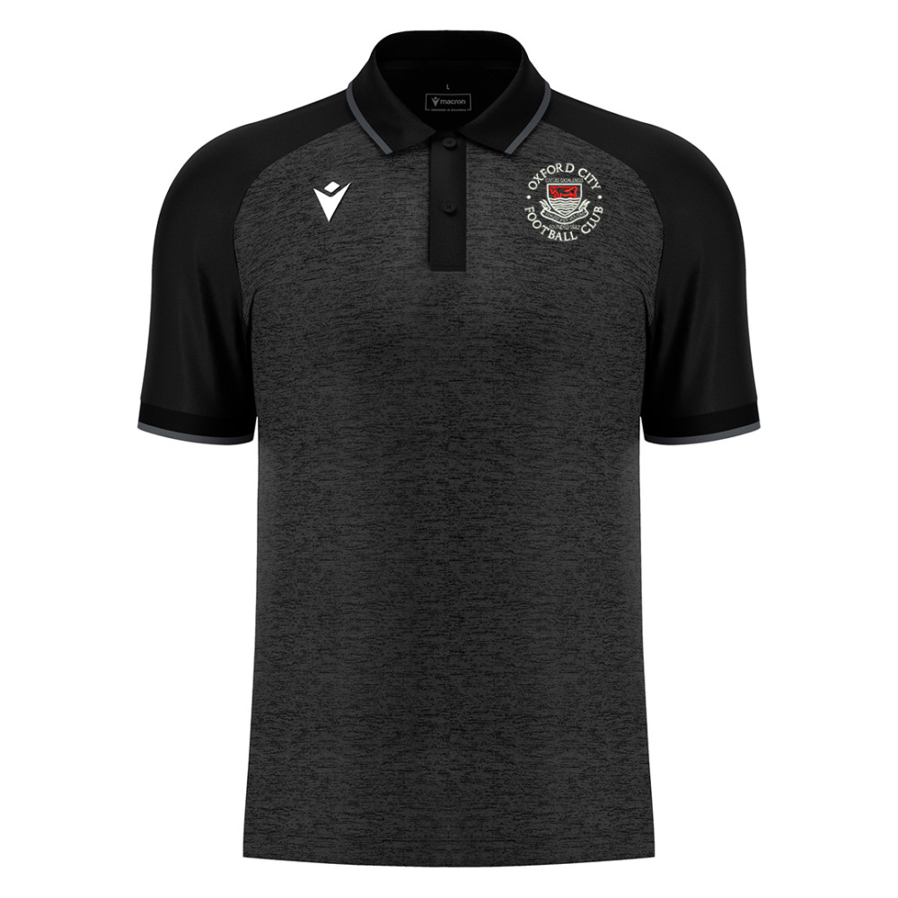 Oxford City FC - COACH AULOS polo (Black)