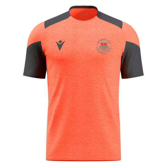 Oxford City FC - GOLEM shirt (Neon Coral/Anthracite)