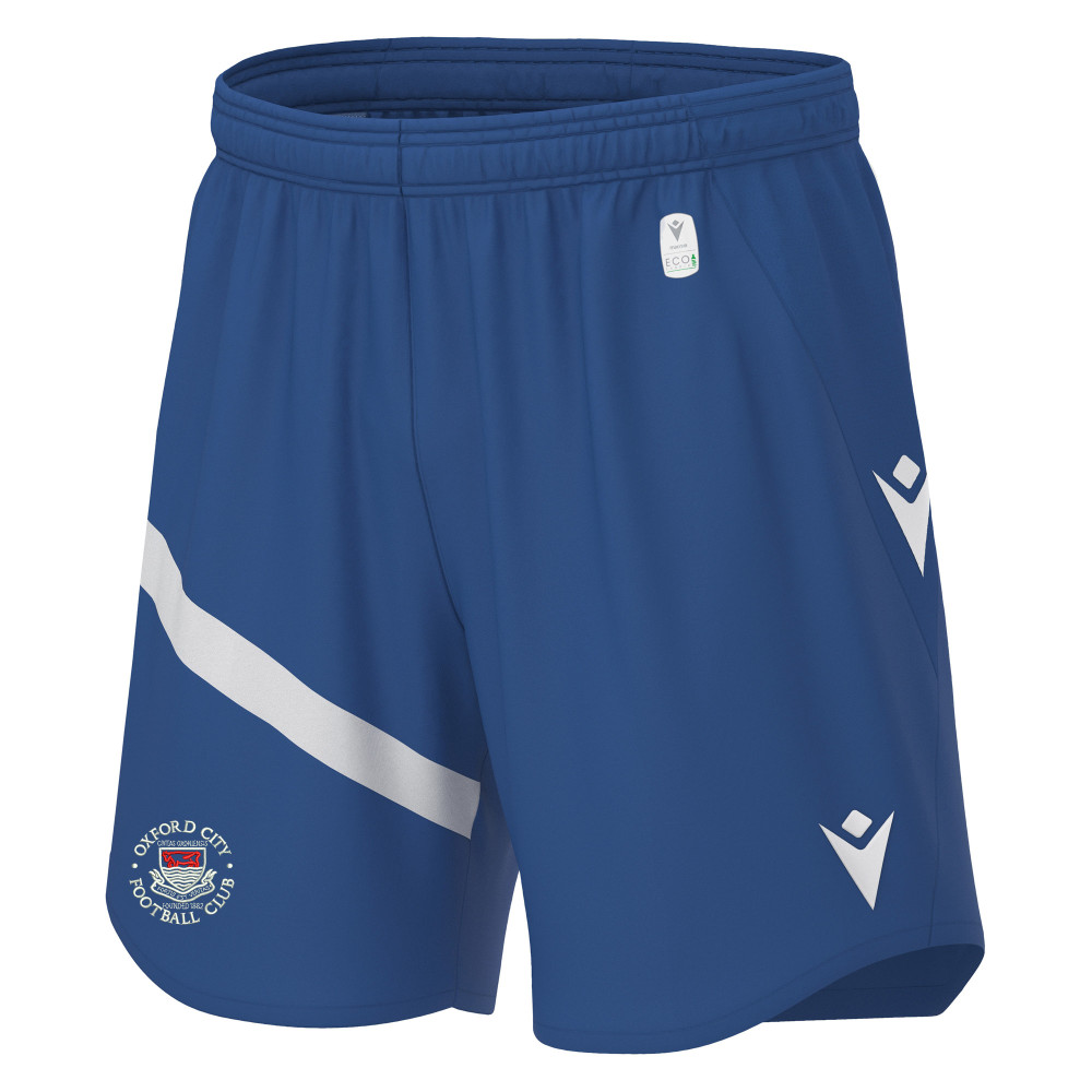 Oxford City FC Supporters - Home Shorts SHEN ECO (Royal/White)