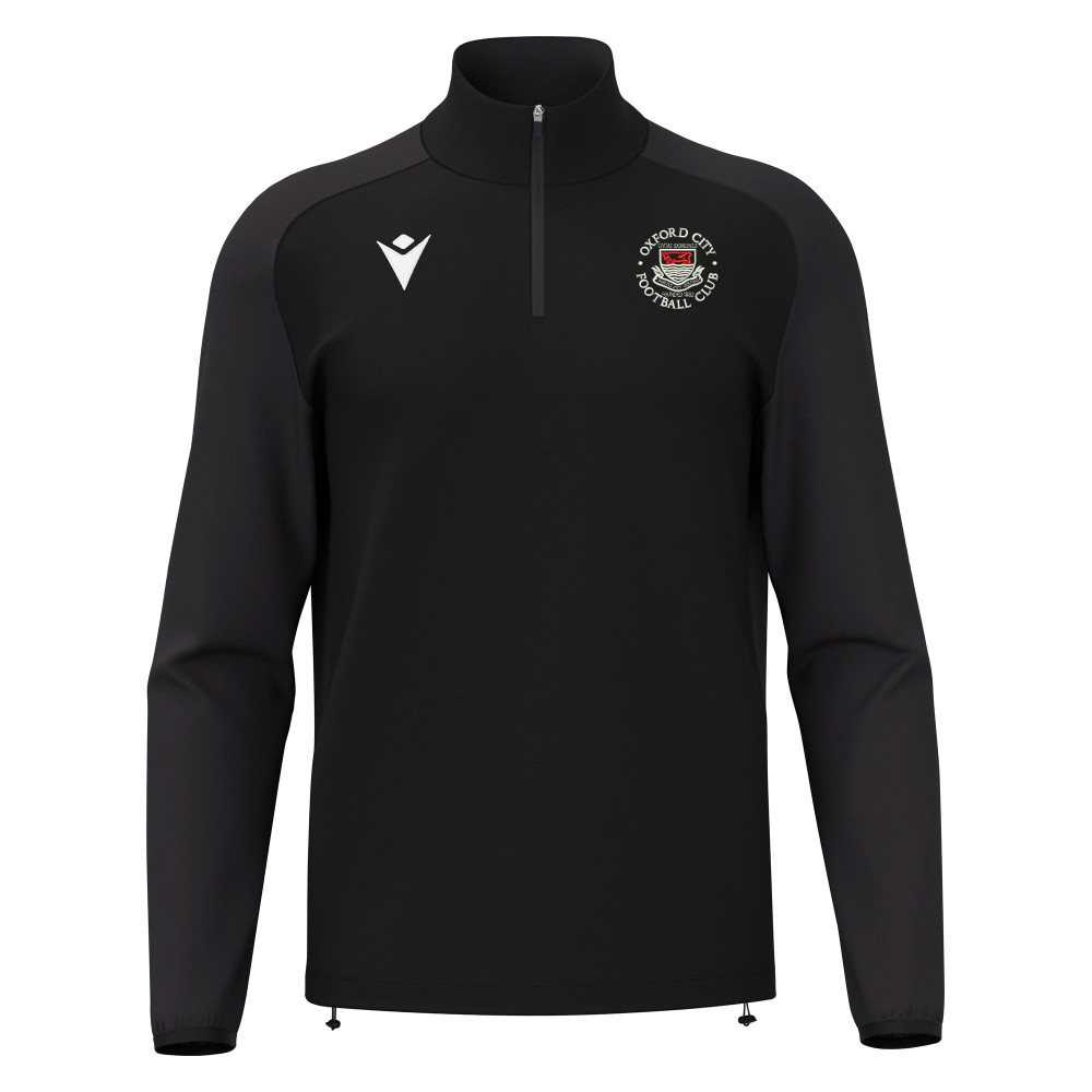 Oxford City FC - COACH ISEN 1/4 zip top (Black)